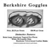 Berkshire dust goggles for motoring in 1915 antique optical item - Image 2
