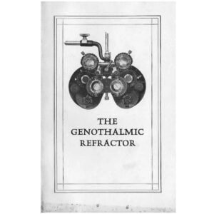 1958 genothalmic refractor manual