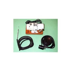 Barraquer cataract surgery erisophake pump circa 1920 with suction cup and electric pump, antique intracapsular cataract extraction instrument