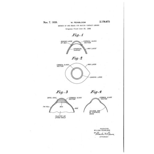 Scleral contact lens fitting set 1939 - Image 5