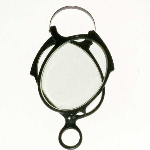 Pince-nez black rubber 1850 - Image 3