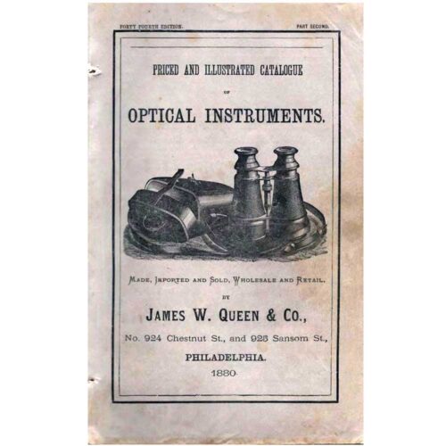 James W. Queen & Company Catalog from 1880