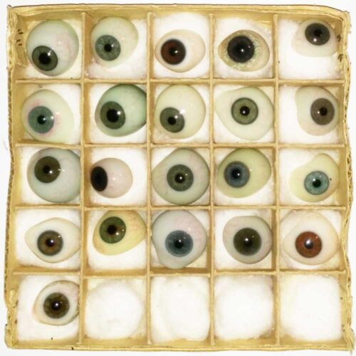 Blown Glass Prosthetic Eyes Second View - 1900