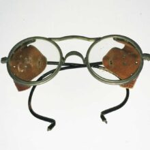 Vintage early 1900’s Willson goggles. Motorcycle, automobile and aviator safety goggles.