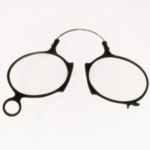 antique ebonite pince-nez