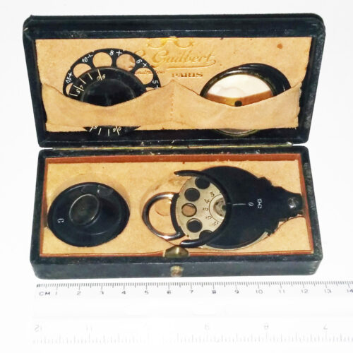 Parent Ophthalmoscope by Gilbert of Paris 1880