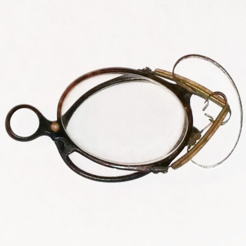 Horn rim pince nez 1875