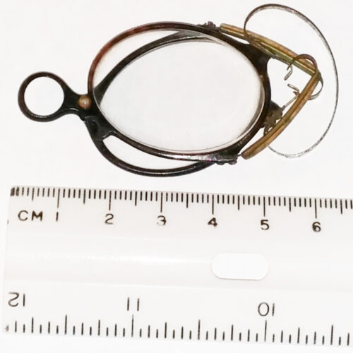 Horn rim pince nez 1875