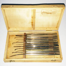 Twelve Moria Eye Surgery Insturments in Luer Box 1900