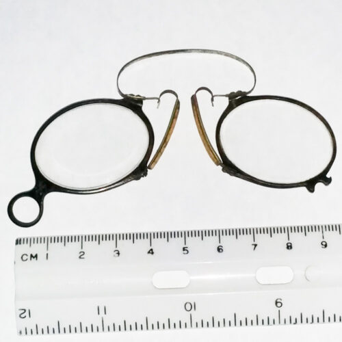 Horn rim pince nez 1875