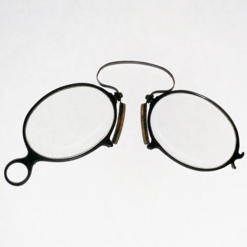 Bausch & Lomb ebonite pince-nez 1860s