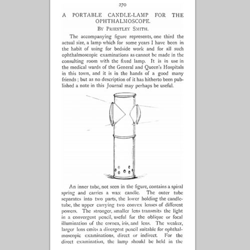 Priestley-Smith original description