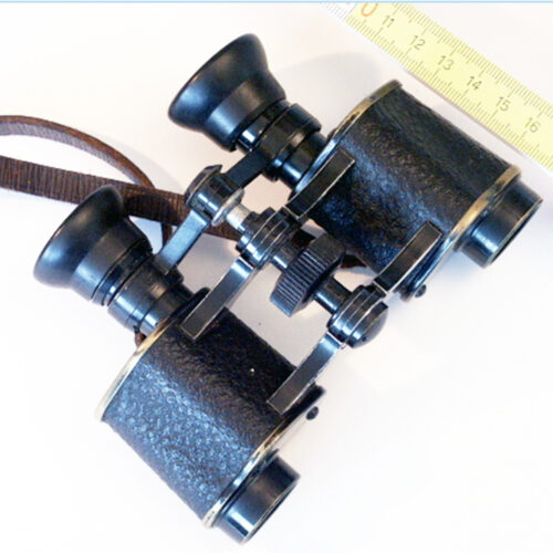 Short Keplerian binoculars