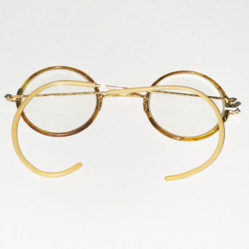 Windsor style tortoise shell gold filled Ful-Vue glasses 1928