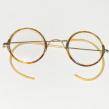 Windsor style tortoise shell gold filled Ful-Vue glasses 1928