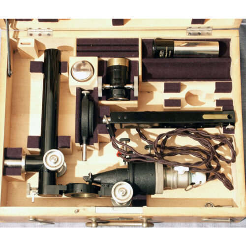 Gullstrand ophthalmoscope and optometer