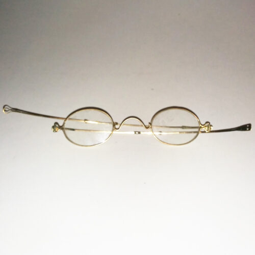 Gold wire-rim spectacles 1890