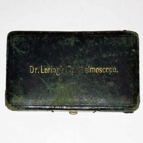 Loring ophthalmoscope 1876