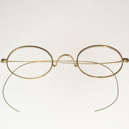 Gold filled wire rim frames circa 1890