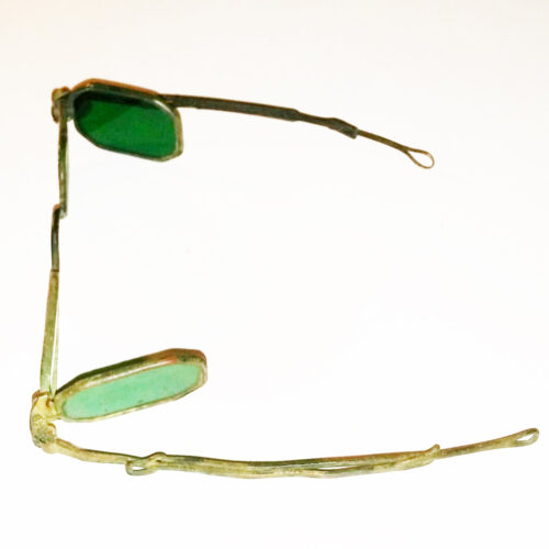 octagonal double green lens spectacles 1830