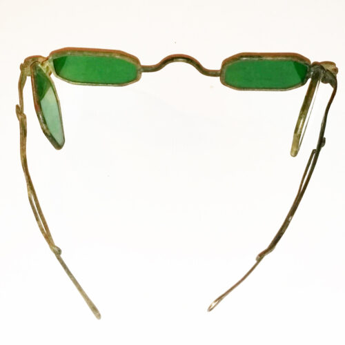 octagonal double green lens spectacles 1830