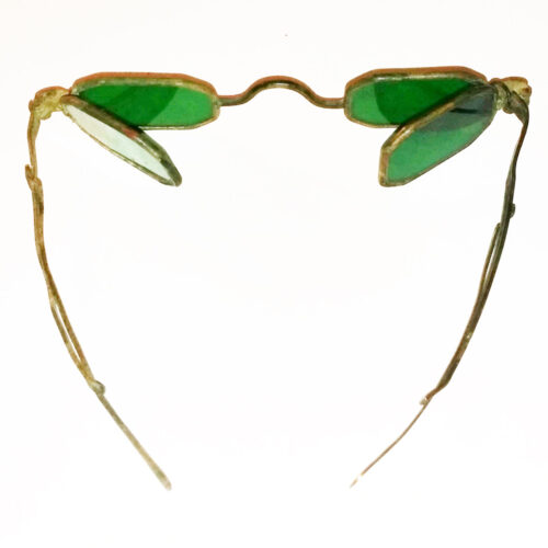 octagonal double green lens spectacles 1830