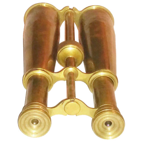 Civil War Brass Binoculars 10 inches long - Image 7