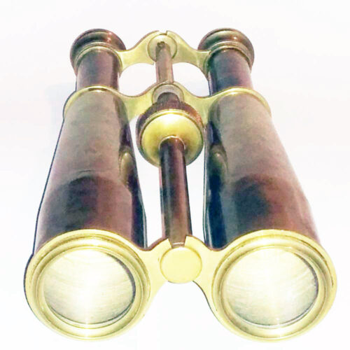 Civil War Brass Binoculars 10 inches long - Image 6