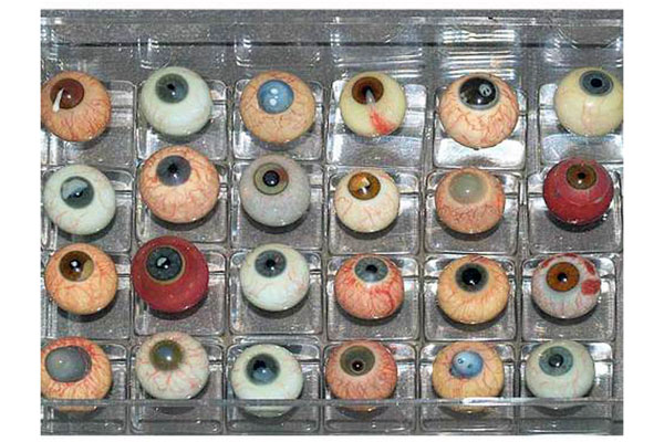 diseased eye models on eyeantiques.com